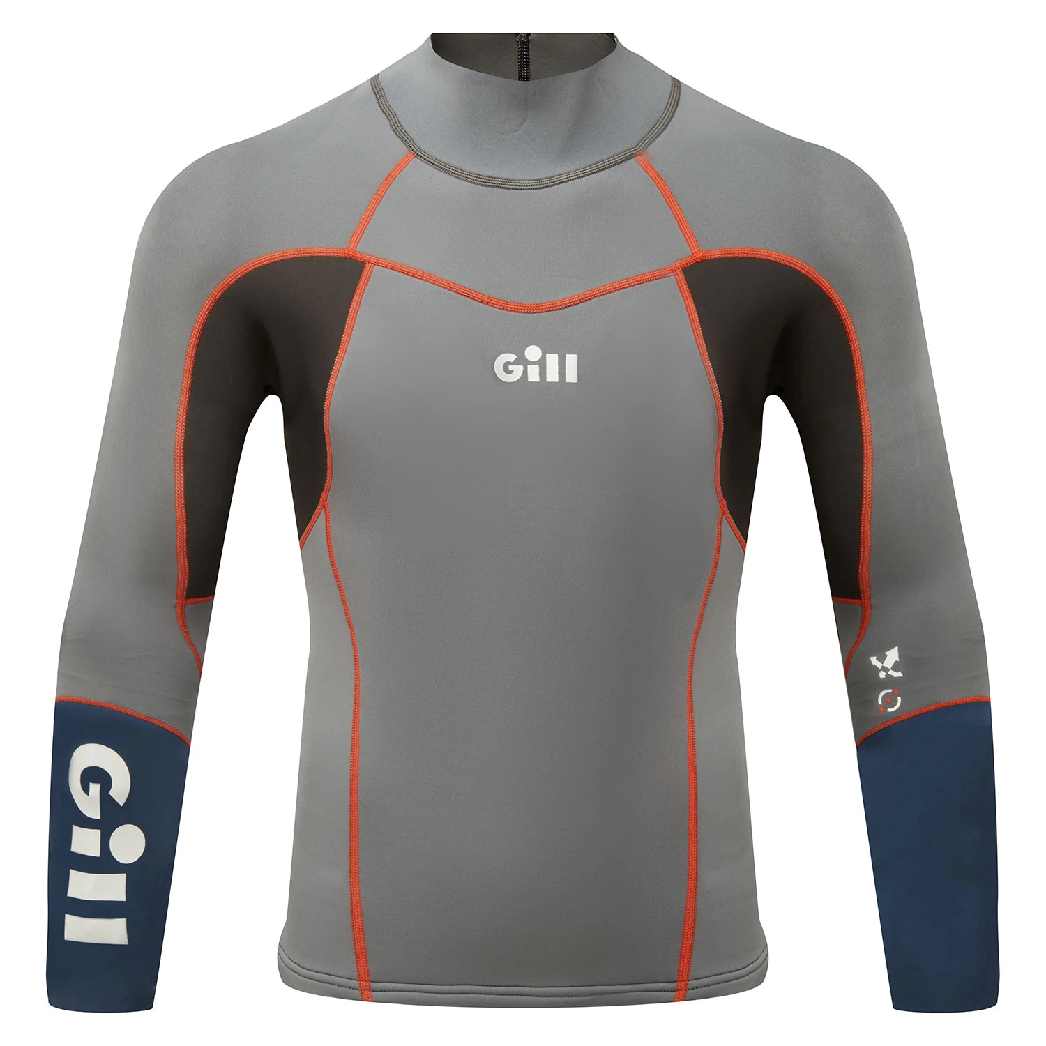 Gill Zenlite Sailing Wetsuit Top - Steel 2 Gill Zenlite Sailing Wetsuit Top - Steel - Image 2
