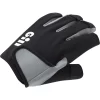 Gill Junior Deckhand Short Finger Sailing Gloves - Black