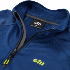 Gill OS Thermal Zip Neck Neck Top - Atlantic Blue -Gill 2022 Gill OS Thermal Half Zip Top 1081 BLU42 3