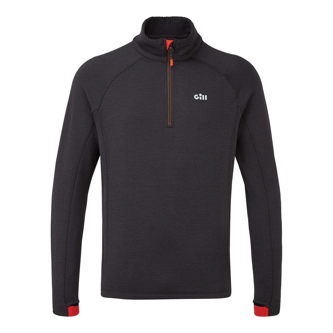 Gill OS Thermal Zip Neck Neck Top - Graphite 1 Gill OS Thermal Zip Neck Neck Top - Graphite