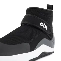 Gill Aquatech Wetsuit Shoes - Black/White -Gill 2023 Gill Aquatech Wetsuit Dinghy Sailing Boots 964 BLK01 4