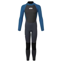 Gill Junior Pursuit 4/3mm Wetsuit - Atlantic Blue
