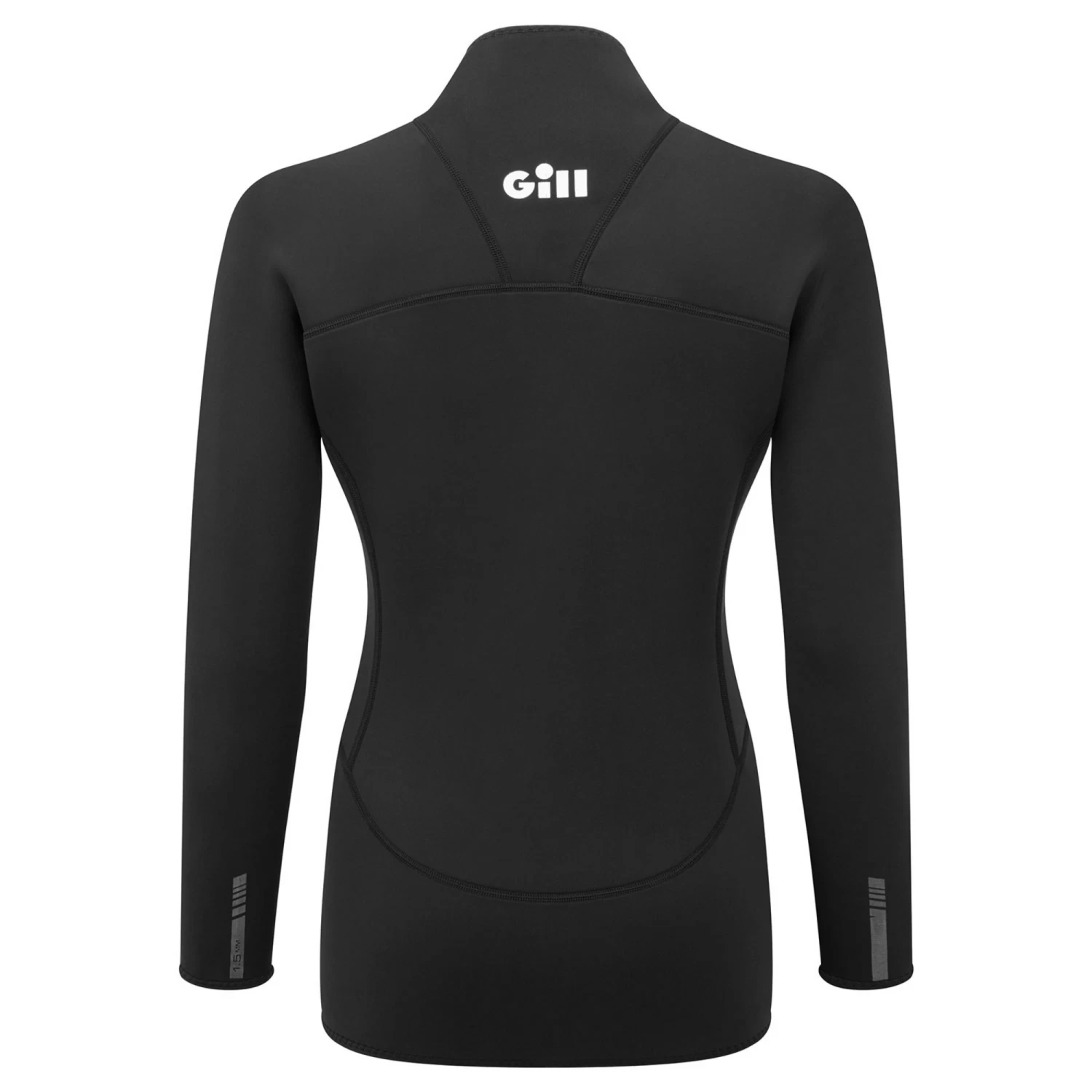 Gill Womens Pursuit Neoprene Wetsuit Jacket - Black 2 Gill Womens Pursuit Neoprene Wetsuit Jacket - Black - Image 2