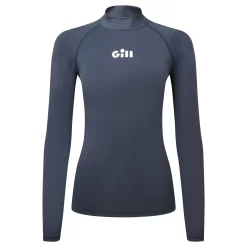 Gill Womens ZenZero Rash Vest Long Sleeve - Dark Navy
