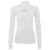 Gill Womens ZenZero Rash Vest Long Sleeve - White