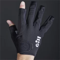 Gill Double Pack Championship Short & Long Finger Sailing Gloves -Gill Gill Championship Short Finger Sailing Gloves Black D.700x700