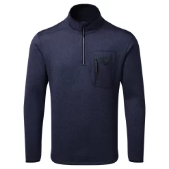 Gill Knit Fleece - Navy
