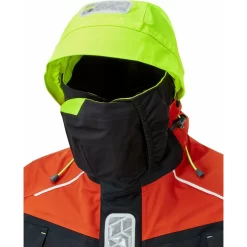 Gill Mens OS1 Ocean Sailing Jacket -Gill Gill Mens OS1 Ocean Sailing Jacket OS13J Graphite Orange Detail 1.700x700