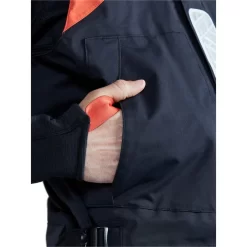 Gill Mens OS1 Ocean Sailing Trousers -Gill Gill Mens OS1 Ocean Sailing Trousers OS13T Graphite Orange Detail 4.700x700