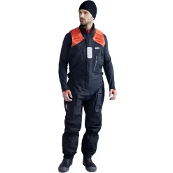 Gill Mens OS1 Ocean Sailing Trousers -Gill Gill Mens OS1 Ocean Sailing Trousers OS13T Graphite Orange Model.700x700