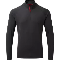 Gill Mens UV Tec Zip Neck Top