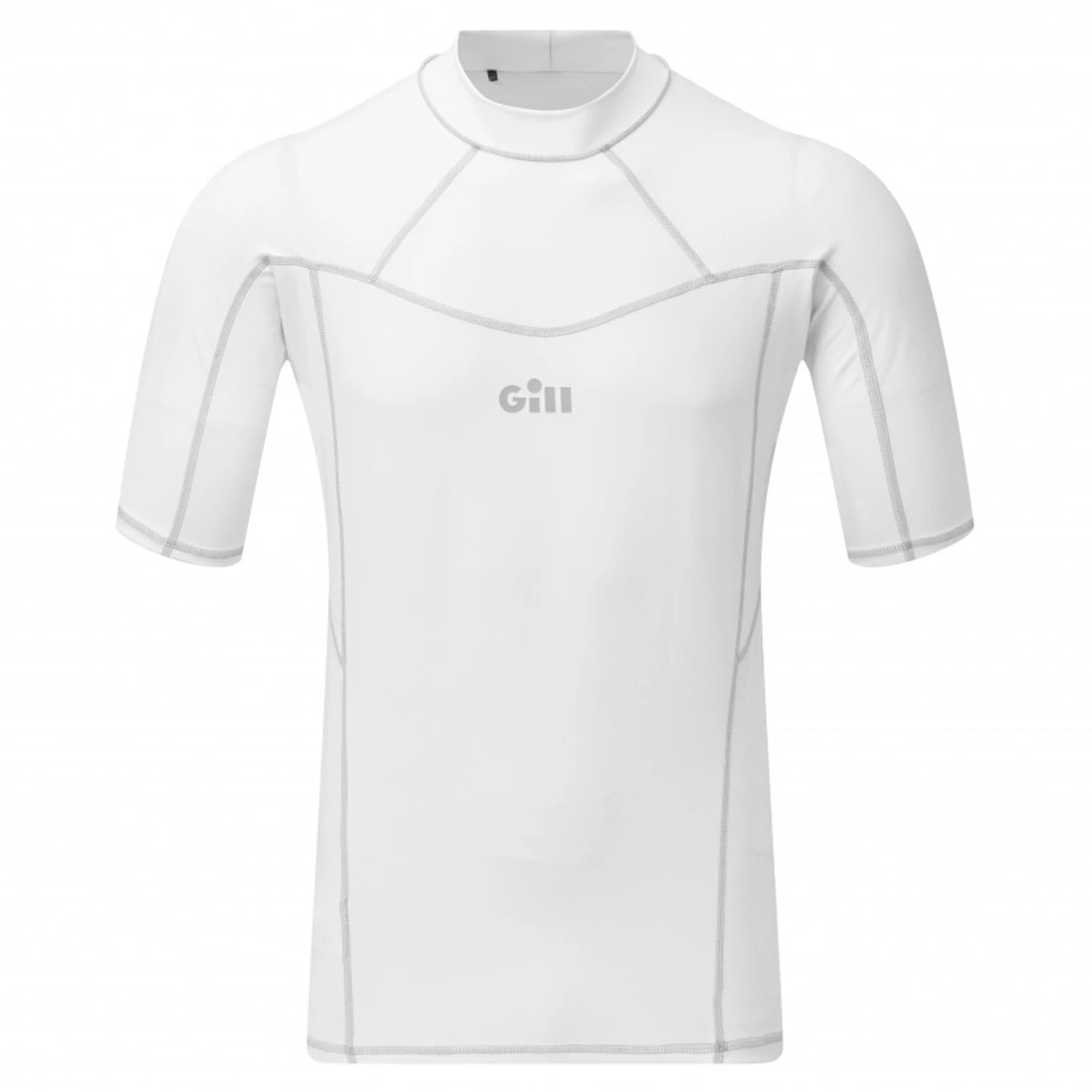 Gill Pro Rash Vest Short Sleeve - White 1 Gill Pro Rash Vest Short Sleeve - White