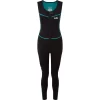 Gill Womens Dynamic Front Zip Longjane Wetsuit - Black