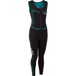 Gill Womens Dynamic Front Zip Longjane Wetsuit - Black 6 Gill Womens Dynamic Front Zip Longjane Wetsuit - Black -Gill Gill Womens Dynamic Longjane Wetsuit 5017W BLACK 3