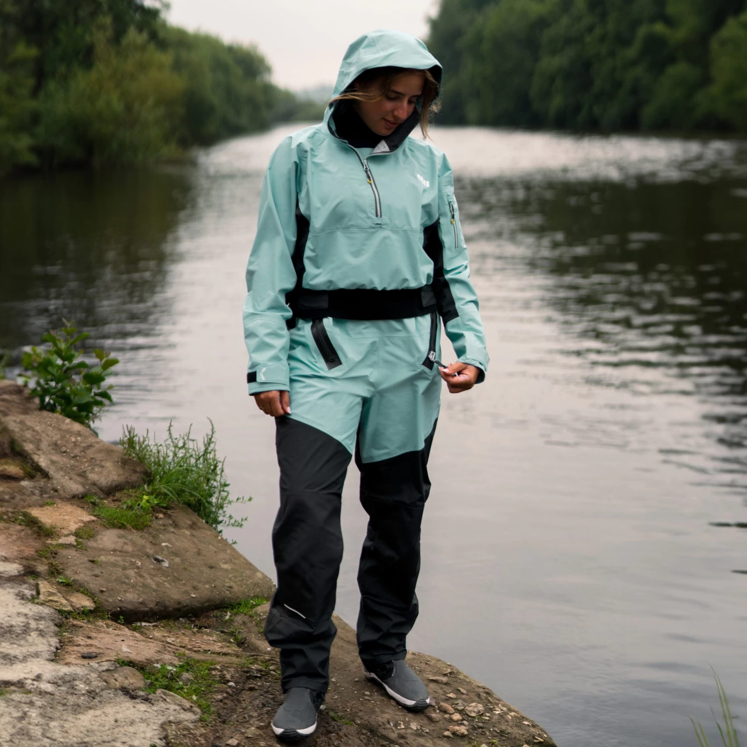 Gill Womens Verso Drysuit - Marine Blue 7 Gill Womens Verso Drysuit - Marine Blue - Image 7